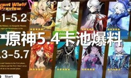 原神最新的卡池爆料角色,神秘力量觉醒，探索未知领域